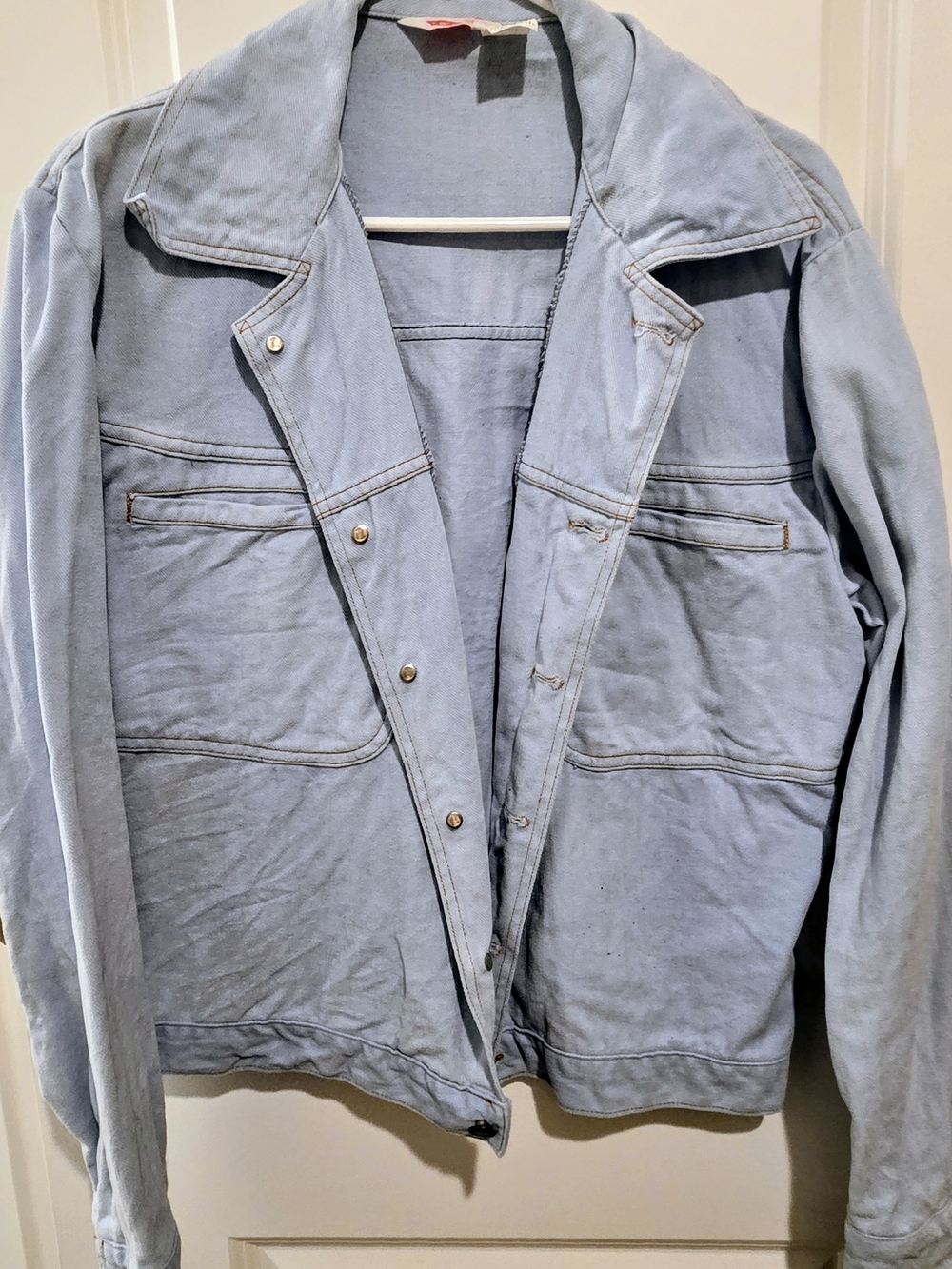 Vintage 70s/80s Levi's Orange Tab Asymmetrical Jacket Made in USA L